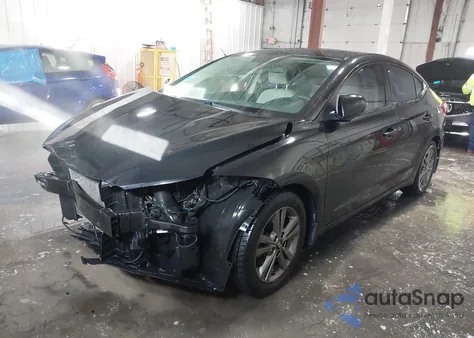2018 Hyundai Elantra Sel z USA, uszkodzony, nr VIN 5NPD84LF3JH242786
